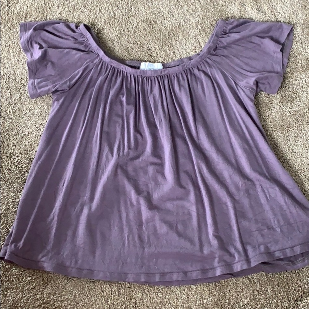 Super cute off the shoulder top